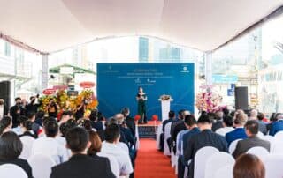 Lễ động thổ dự án Grand Marina Sài Gòn thu hút đông đảo khách hàng, đối tác.