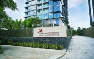 Khu căn hộ hàng hiệu Marriott thuộc dự án Grand Marina Saigon sắp bàn giao.