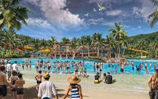 Công viên nước tại dự án Blanca City, điểm đến vui chơi - giải trí bậc nhất Đông Nam Bộ.