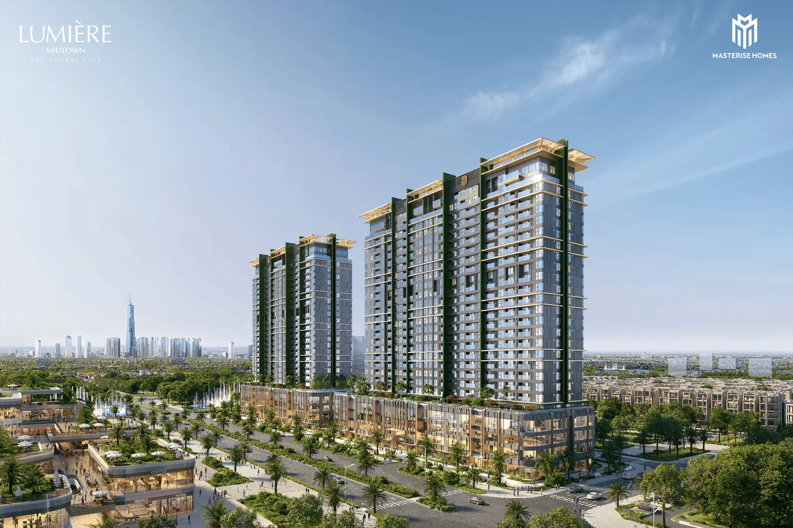 LUMIÈRE Midtown: Biểu tượng sống đẳng cấp tại The Global City, TP. Thủ Đức, TP.HCM.