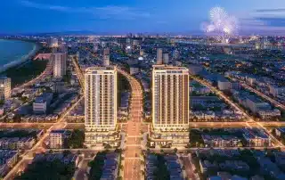 Sun Costa Residences Đà Nẵng nằm tại vị trí đắc địa, kết nối thuận tiện và tầm nhìn biển Mỹ Khê tuyệt đẹp.