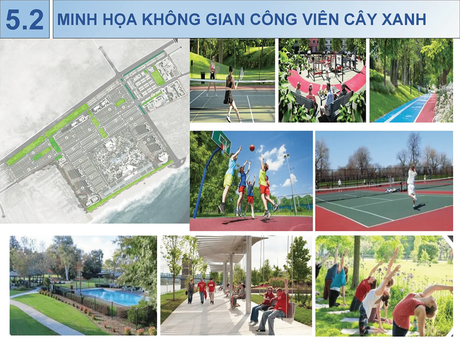 Sun Group Vũng Tàu sẽ có không gian công viên cây xanh tuyệt đẹp, lý tưởng cho hoạt động thể thao và giải trí.