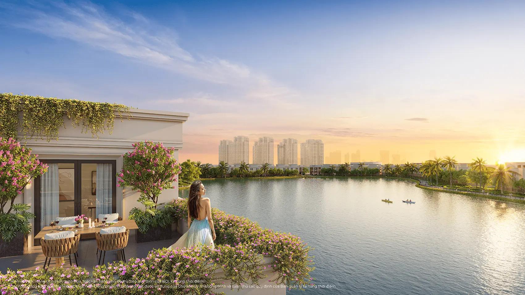 Khung cảnh xanh mát và hiện đại tại Vinhomes Green City, đô thị All-in-One đầu tiên ở Tây Bắc TP.HCM.